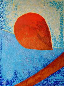 Sylvain ZABETH - 2024. Paris. Titre (Arbre à pulpe de noix de coco) Technique, Acrylique sur toile. 60x 80cm.jpg