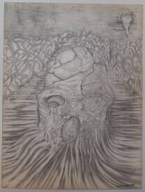 Sylvain ZABETH - 1979 17crayon sur papier 24x32cm (cauchemar).jpg