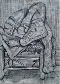 Sylvain ZABETH - 1979 jean's sur sa chaise  crayon sur  papier 24x32cm (11).jpg