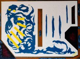 Sylvain ZABETH - 2026. Paris. Titre (Shisei.しせい. Karaté) Technique, Acrylique sur toile. 60x 80cm.jpg