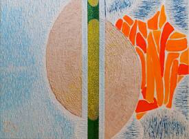 Sylvain ZABETH - 2026. Paris. Titre (København. Jardin deTivoli) Technique, Acrylique sur toile. 60x 80cm).jpg