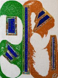 Sylvain ZABETH - 2026. Paris. Titre (Tai Sabaki. タイサバキ. Esquive) Technique, Acrylique sur toile. 60x 80cm.jpg