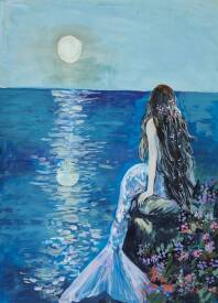 Erfeng ZHENG - Sirène au clair de lune sur le récif fleuri (2026)
