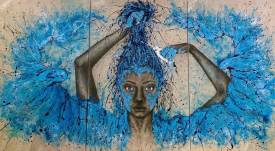  ZOÉ B - Tryptique TURQUOISE, Série les "Précieuses"