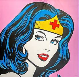  ZOULLIART - Wonder Woman - Hommage au personnel soignant